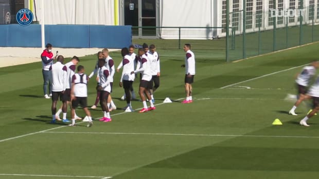 PSG last training before Manchester City clash